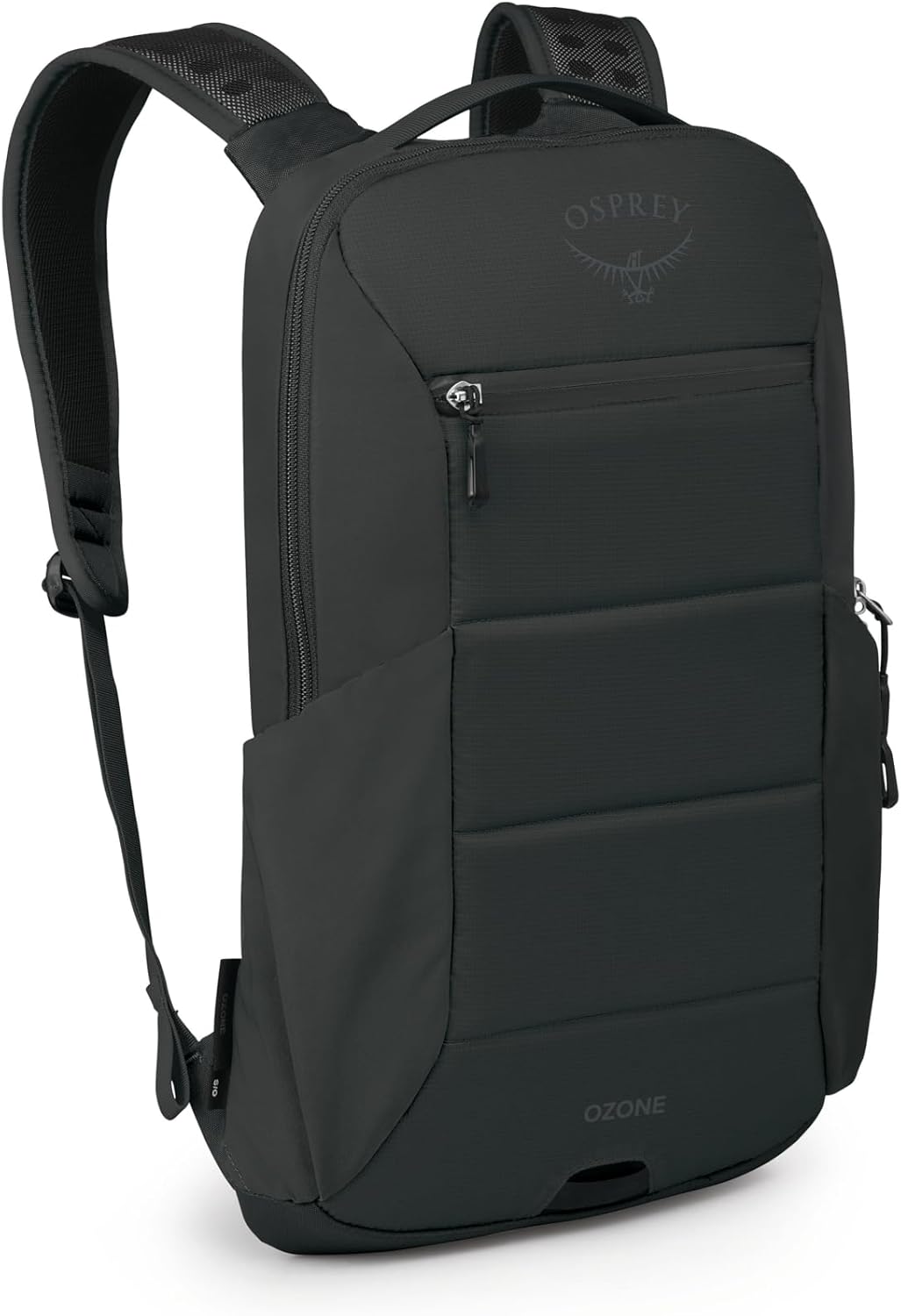 Osprey Ozone Slim Pack - Lightweight Laptop Backpack with AirScape Suspension, Water Bottle Pockets & Slim Travel Design - Fits Most 16" Laptops - Personal Item or Carry-On Compatible, Black