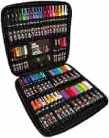 オッフェン　pointed posca beige&black Uni POSCA Paint Marker Assorted Case Set of 54 Pens | eBay
