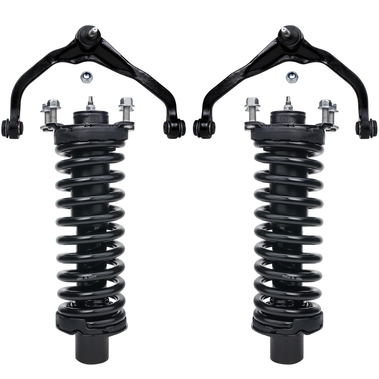 Detroit Axle - Front Struts Kit for 2008-12 Jeep Liberty 07-11 Dodge Nitro