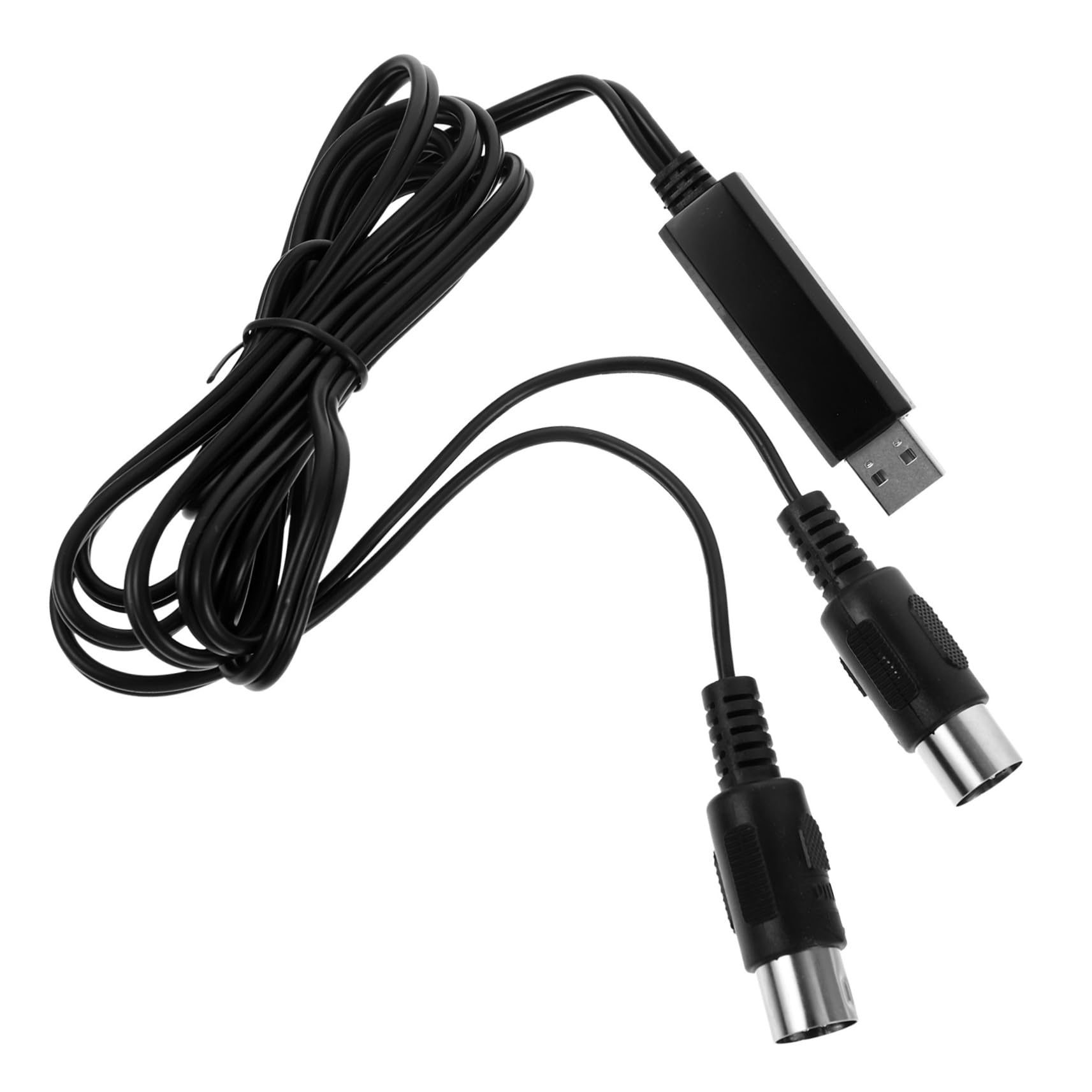 ibasenice 2 Pezzi Cavo Adattatore Per Tastiera Di Pianoforte Host Cavo Usb Da 2 M Per Convertitore Di Pianoforte Cavo Adattatore Per Pianoforte