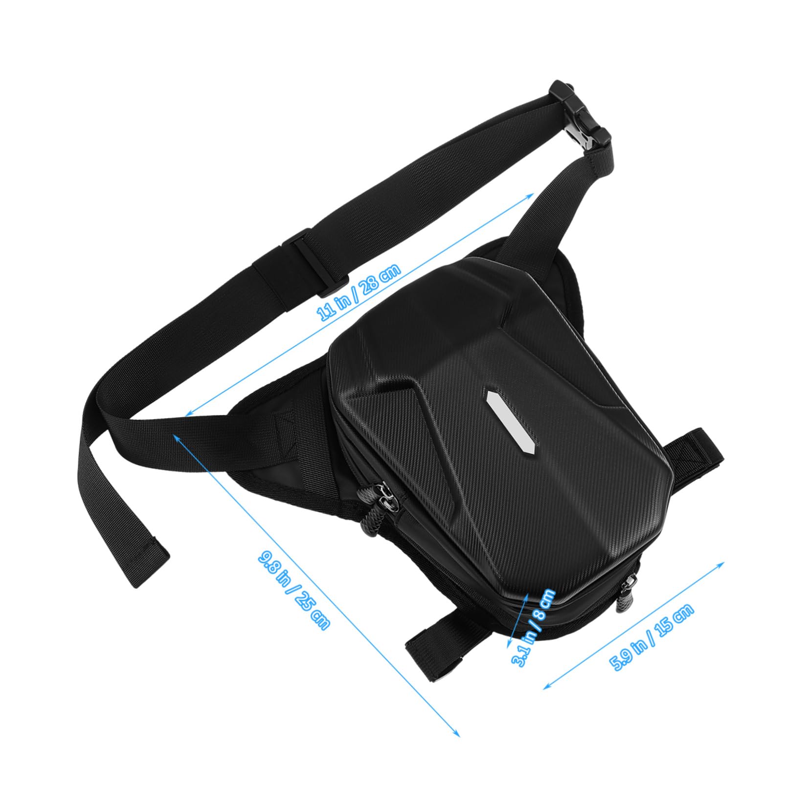 Happyyami Motorcycle Drop Leg Bag Ergonomic Thigh Pouch for Men Women Lightweight Outdoor Travel Pack for Cycling Camping Hiking Fishing Spacious Easy Maintenance