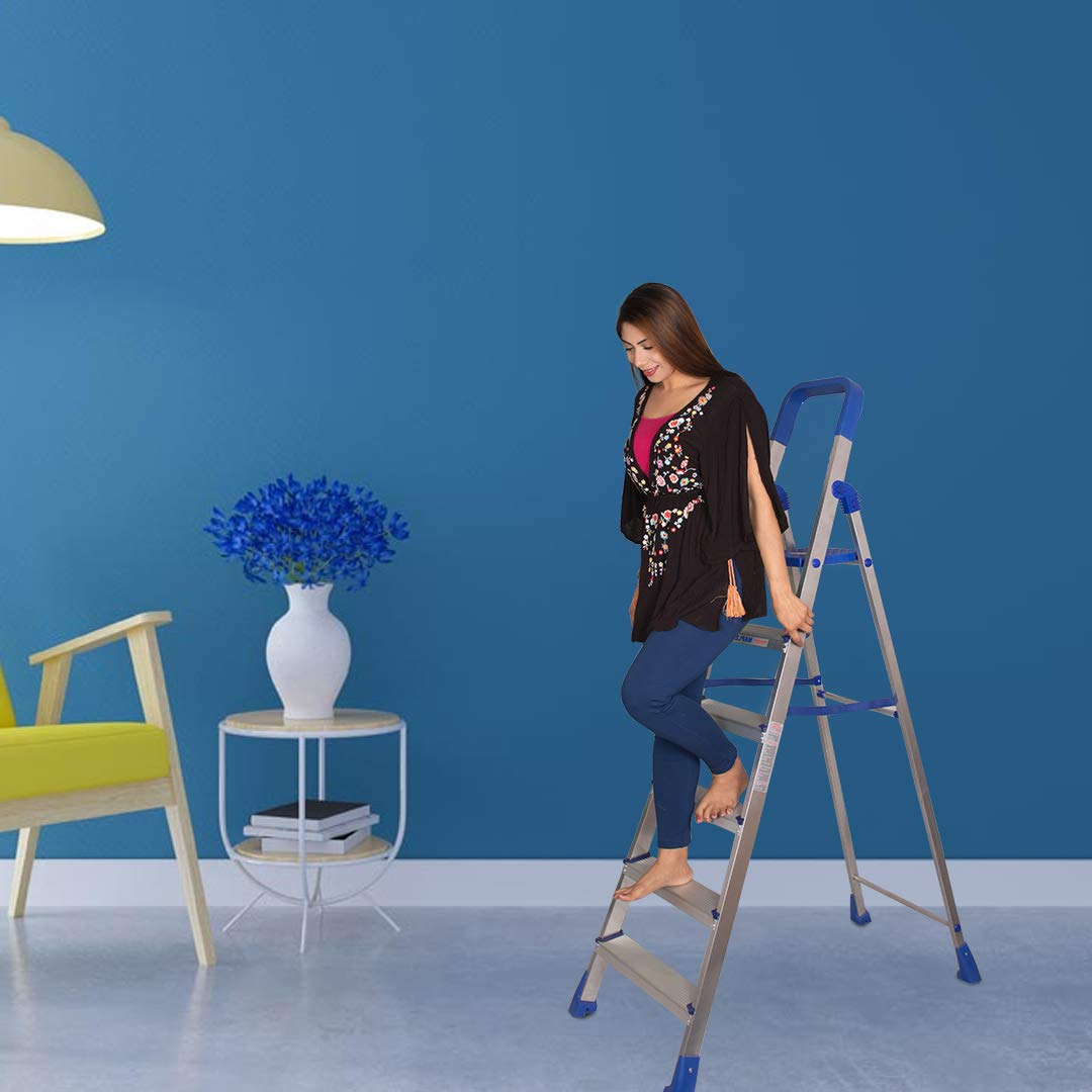 Parasnath Maple 6 Step Aluminium Step Ladder 6.2 Ft Light Weight Folding Ladder (B0795S8TBN) Amazon Price History, Amazon Price Tracker