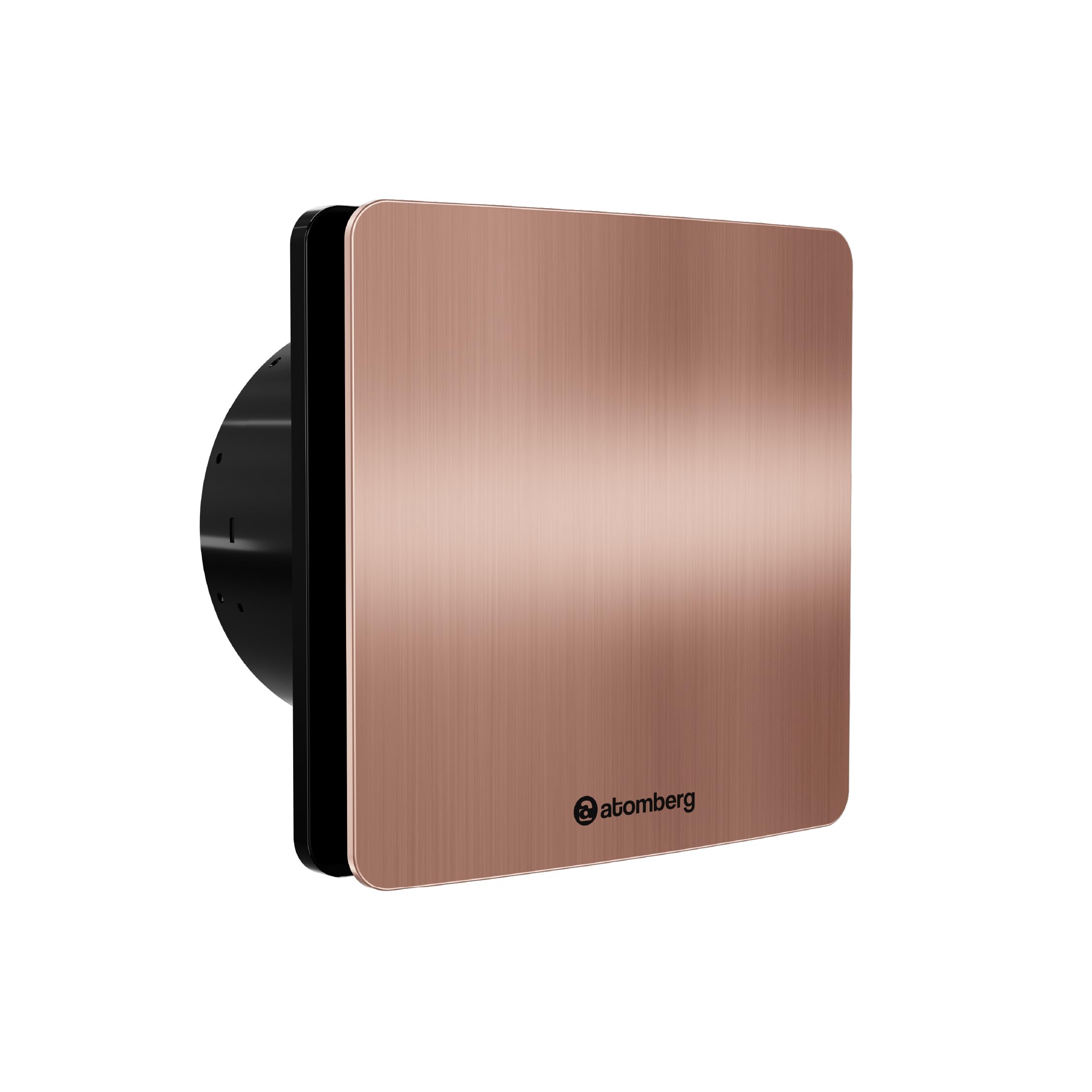 atomberg Studio Exhaust Fan 150mm (6 Inches) | BLDC Motor | 6.8W| Low Noise | 2000 RPM| Ideal for Bathroom,Kitchen | Easy to Clean | Installation-Round Cut (153mm) | 2 Years Warranty | Rose Gold