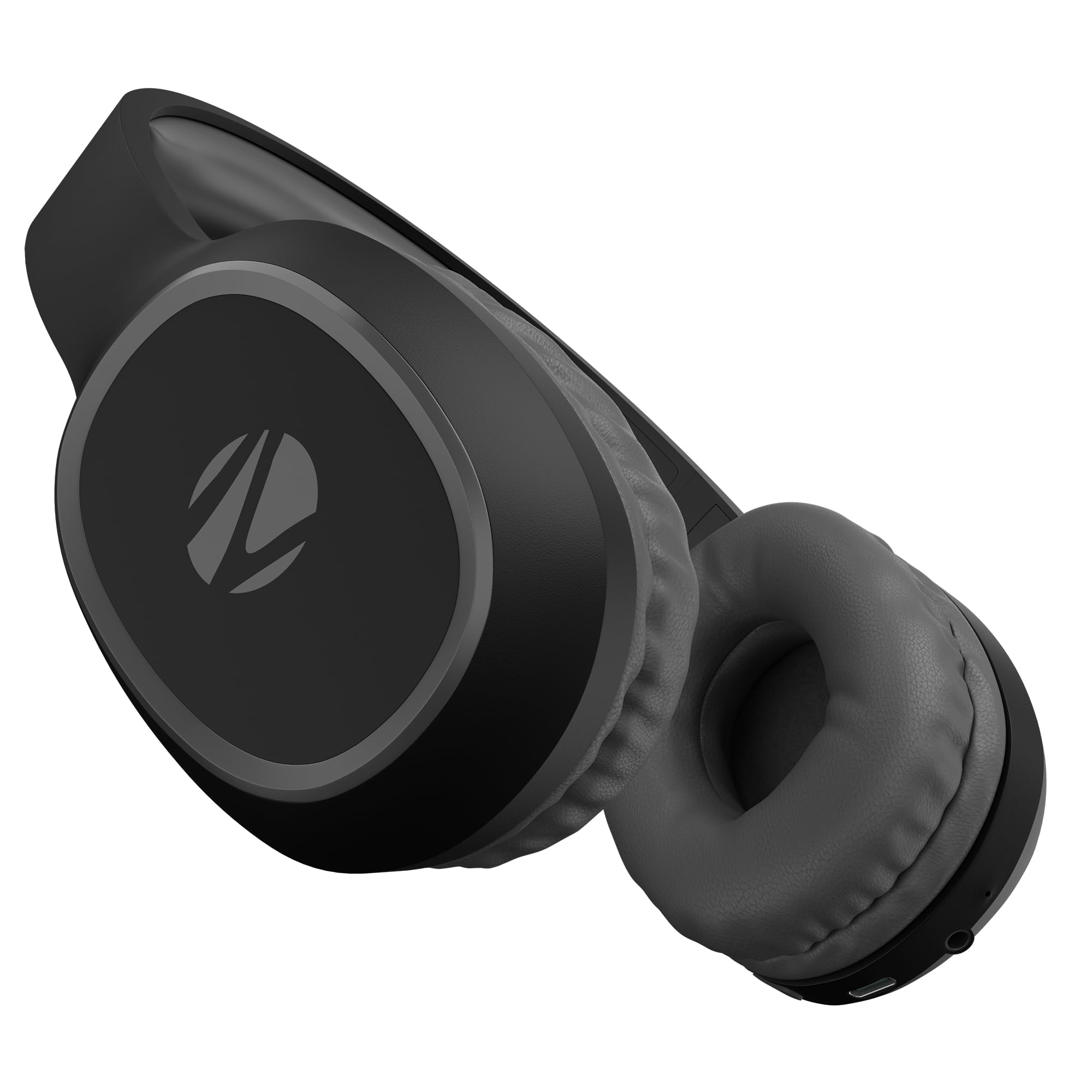 Zebronics Thunder (2026 Upgrade) Wireless Headphones, BT v6.0, True 60 hrs Playback, 40mm Drivers, ENC, Gaming Mode, Dual Pairing, AUX & microSD, Rapid Charging, Call Function (Black) — Amazon image 11