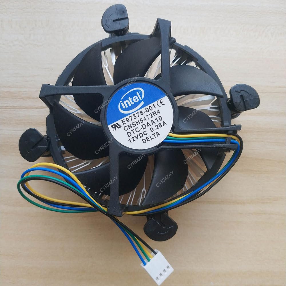 Compatible per intel E97378-001 F90T12NS1B7-64A01C2 12V 0.28A CNSH5472R4 4-Wire cooling Ventilatore