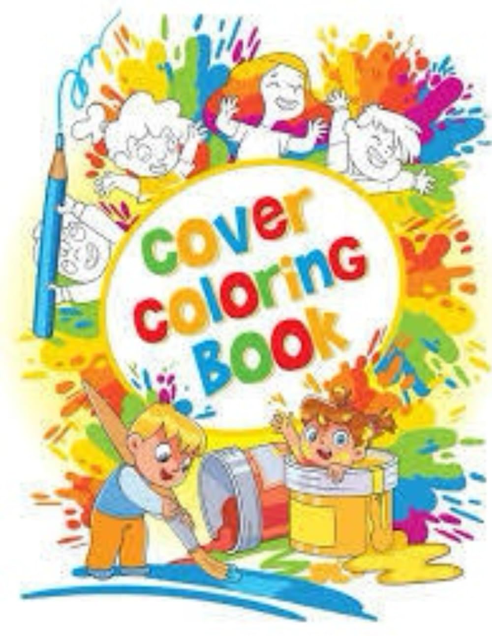 Animals Kids Coloring Book: Fun Animal Pictures to Color for Children Ages 3-6