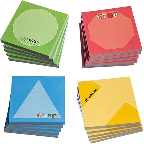 Miniatura 2 de Trainers Warehouse InicioDetenerContinuarCambiar Notas Adhesivas, Juego de 20