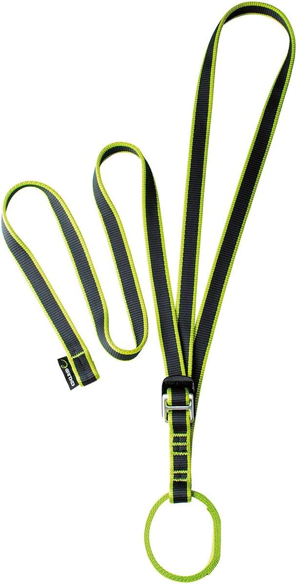 EDELRID Unisex - Adult Sling Adjustable Belay Station Sling, Slate-Oasis, 110 cm