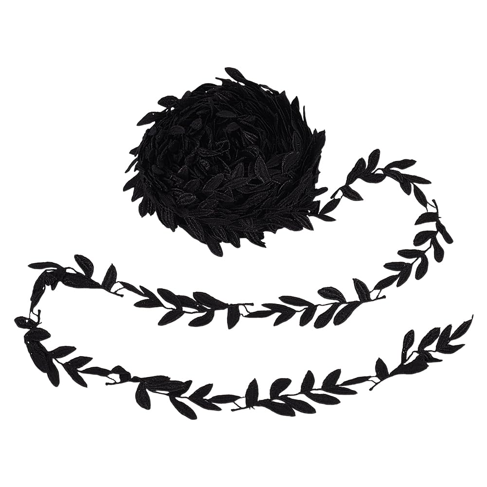 FINGERINSPIRE Herz-Spitzenband 13,7m - 3 Farben Mit Spulen Für Näharbeiten