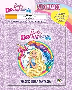 Vedi scheda su Amazon Viaggio nella fantasia. Barbie. Albo magico. Con pennarello svelacolori