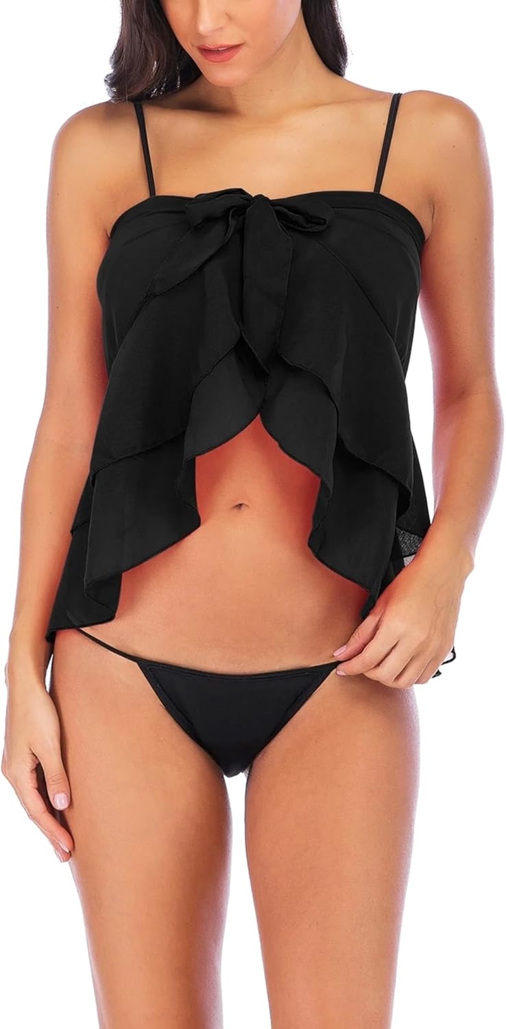 ZAFUL Women Beach Sarong Bathing Suit Wrap Skirt Textured Bikini Swimsuit Cover Ups for Swimwear - Image 5