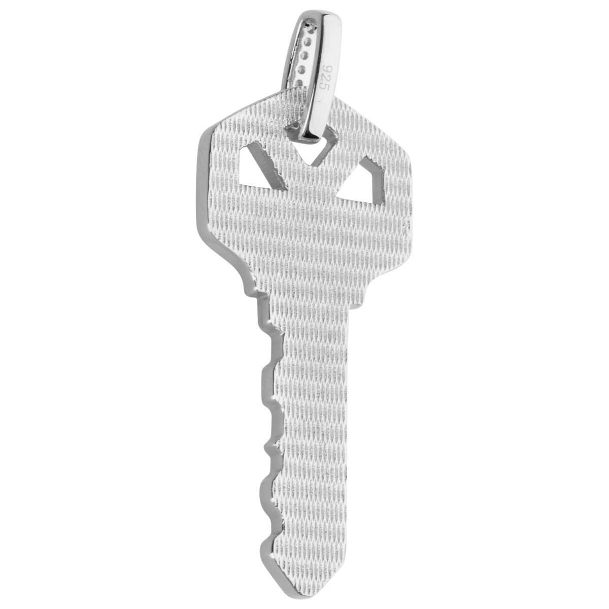 Premium Bling - Llavero de plata de ley 925.