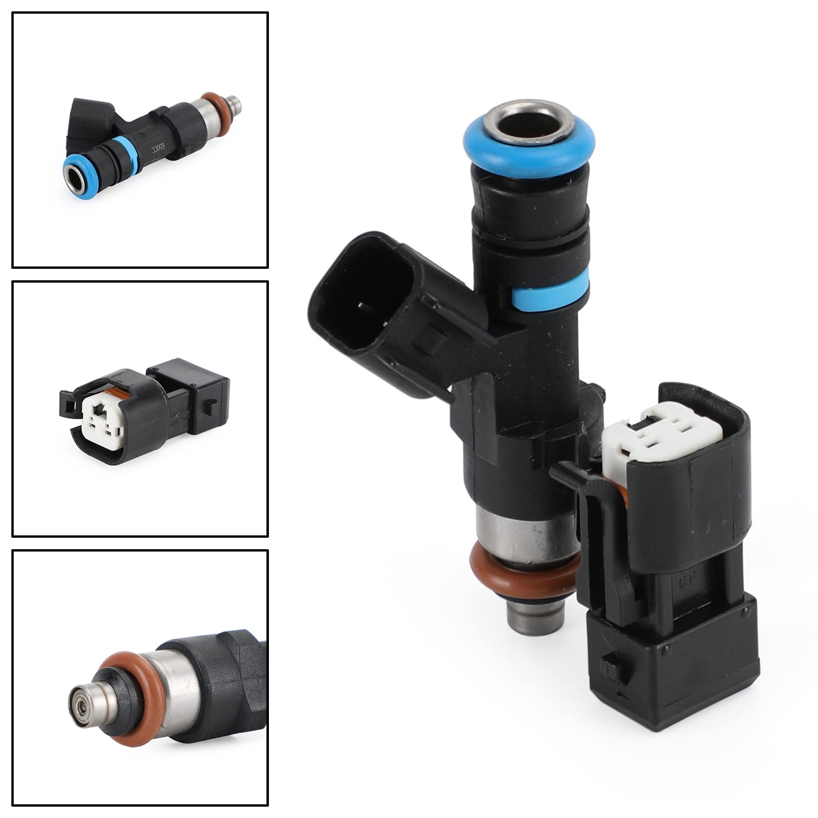 Frezon 1PCS Fuel Injectors Fit For Audi A4/TT with 1.8T 20V turbo engine 2000-2005,For VW Golf with 1.8T 20V turbo engine 2000-2005,Jetta with 1.8T 20V turbo engine 1999-2005