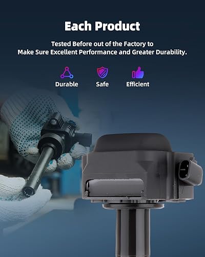 Vista 1901 de ECCPP Bobinas de encendido portátiles de repuesto para automóvil compatibles con Infiniti I30/para Nissan Maxima 3.0L V6 2000-2001 Reemplazo