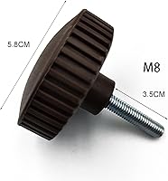 Vista 3 de M8 x 35mm Canopy Screws for Porch Swing, Replacement Adjustment Knobs to Attach Canopy Frame to Swing Frame(2PCS/CTN)