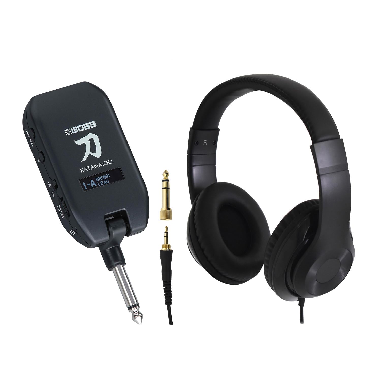 Amazon | BOSS KATANA:GO KTN-GO2 + HP-CT1 セット ヘッドホンアンプ 