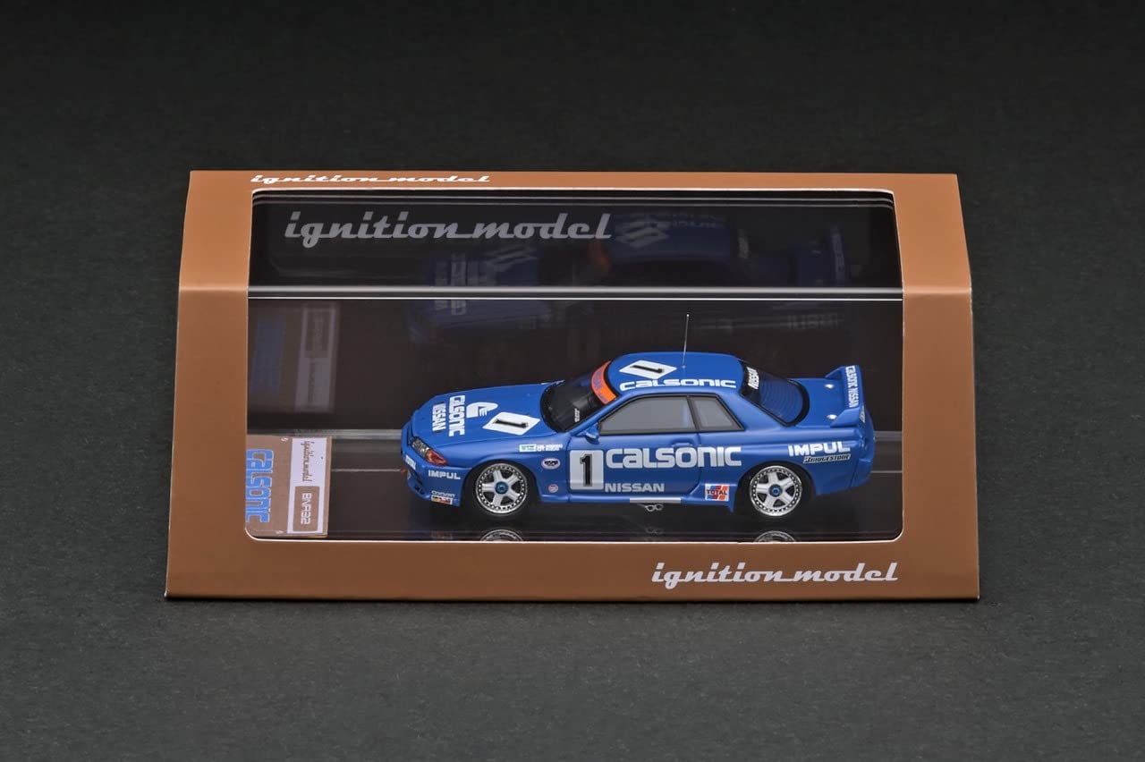 イグニッションモデル1/64 CALSONIC SKYLINE # 1991 Amazon | ignition model 1/64 CALSONIC SKYLINE (#1) 1991 JTC 完成品