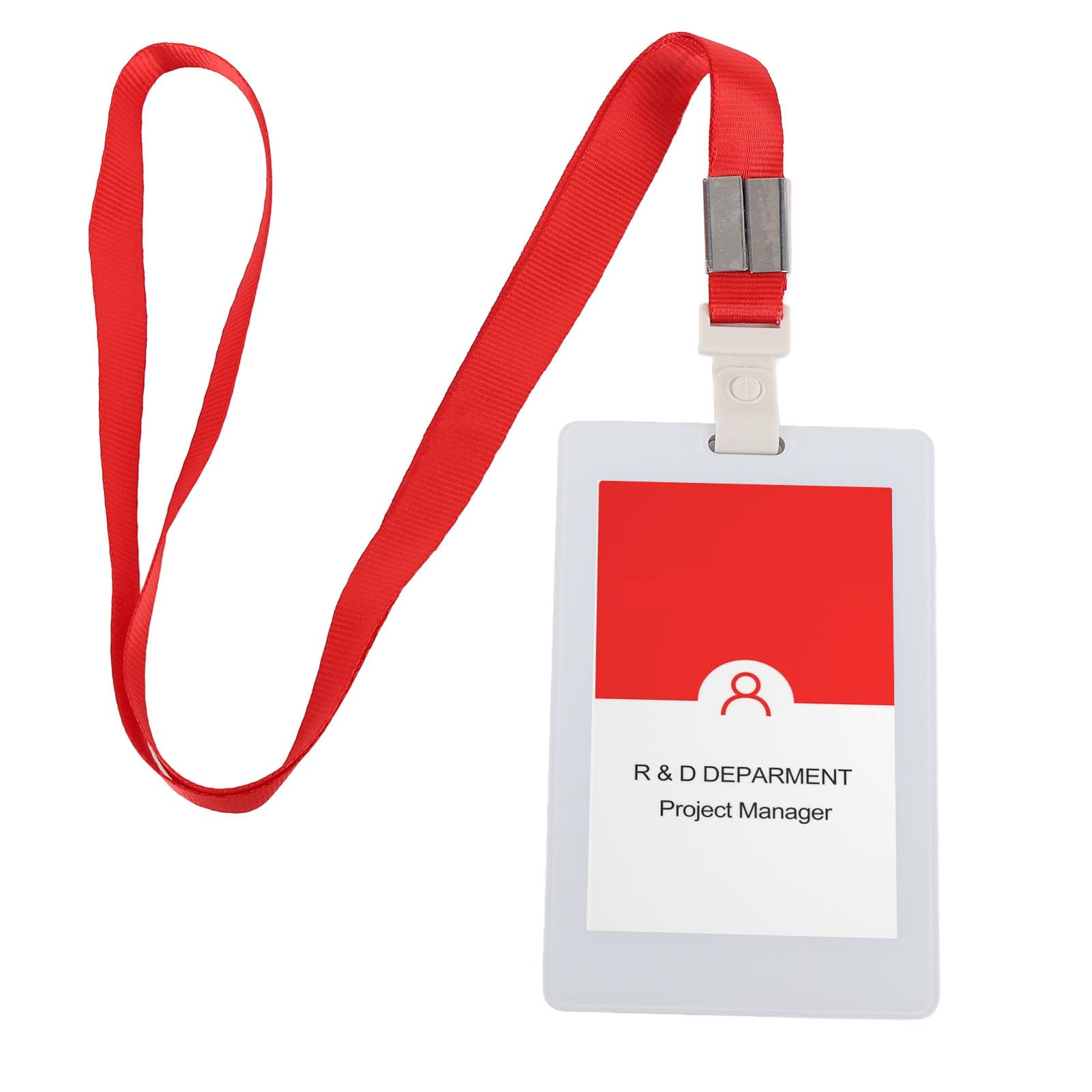 Odznaka Identyfikatora Pracownika E-Ink, 4-calowa Edytacja E-Ink Display Pracownik, NFC i Bluetooth, dla Studentów, Pracowników, z smyczyną