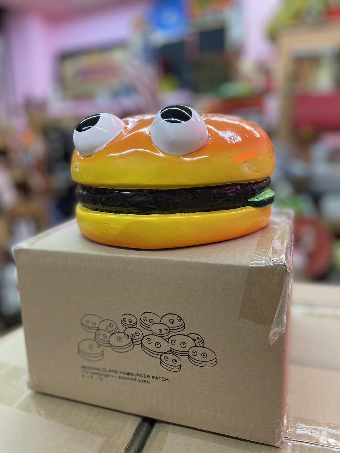 Amazon.co.jp: ハンバーガー パッチ スタチュー Hamburger Patch 