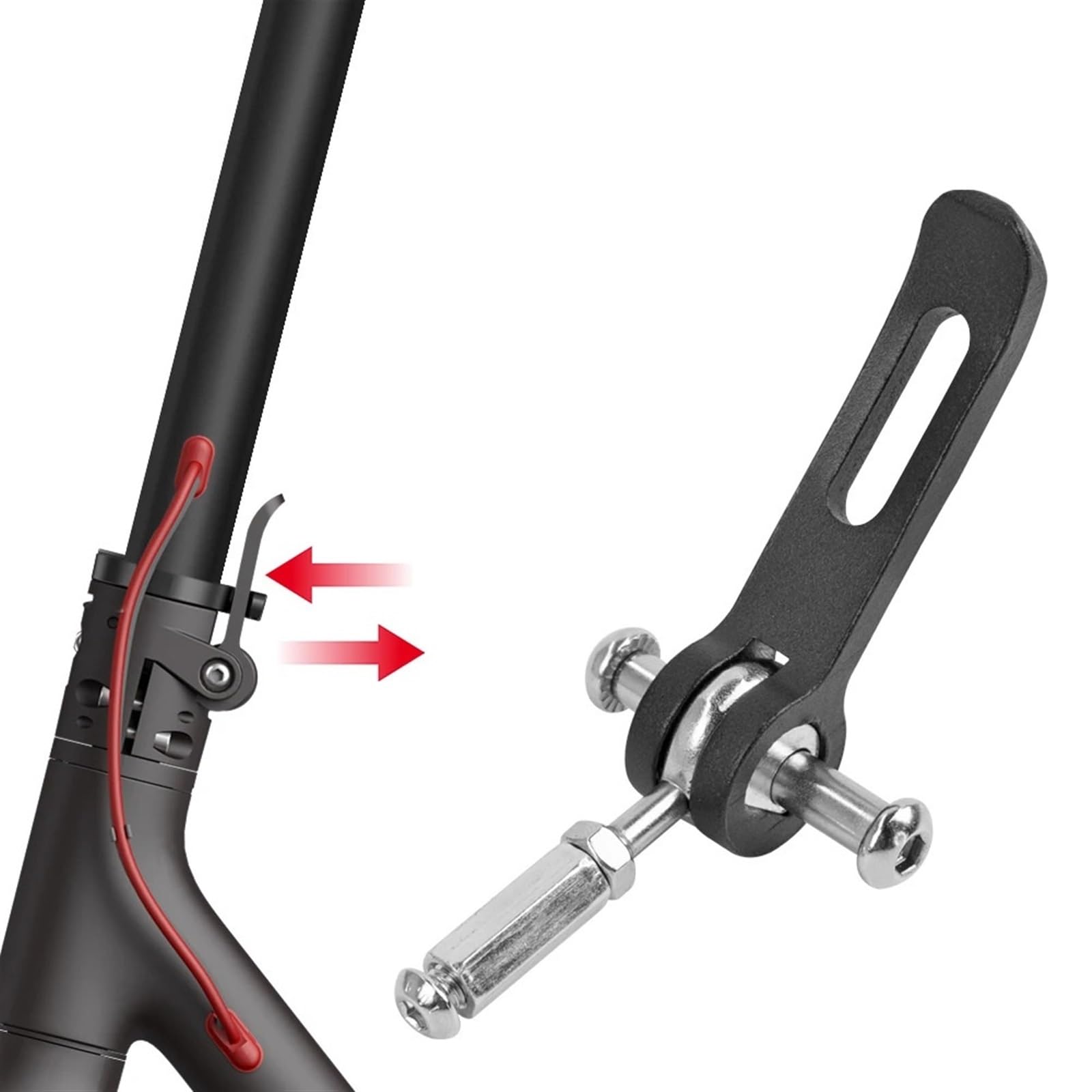 Viti di bloccaggio del bullone della Cerniera Pieghevole Viti a Gancio fisse compatibili for Xiaomi Compatibile for Mijia M365 Riparazione Scooter Elettrico Parti in Acciaio temprato