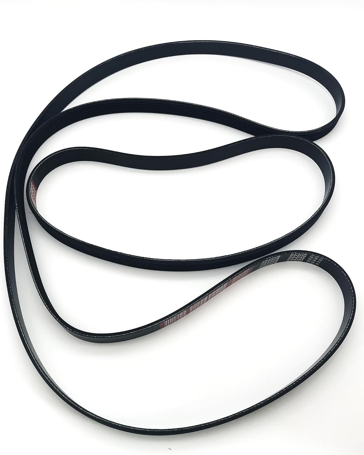 243857 286570 A/C Compressor Belt Alternator Belt Compatible with Ma-serati Ghibli Quattroporte