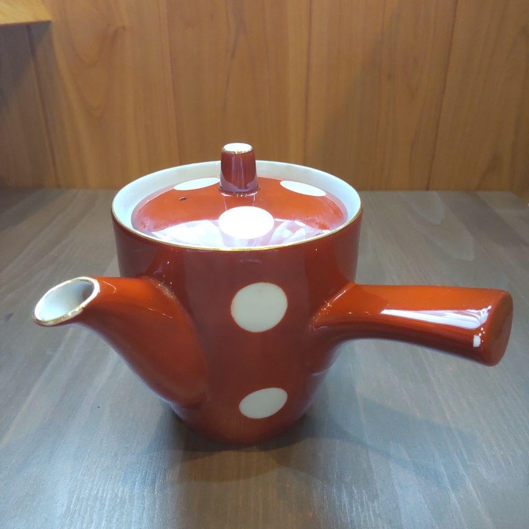 Amazon | 水玉 急須 ティーポット 昭和レトロ お茶 ドット 限定品