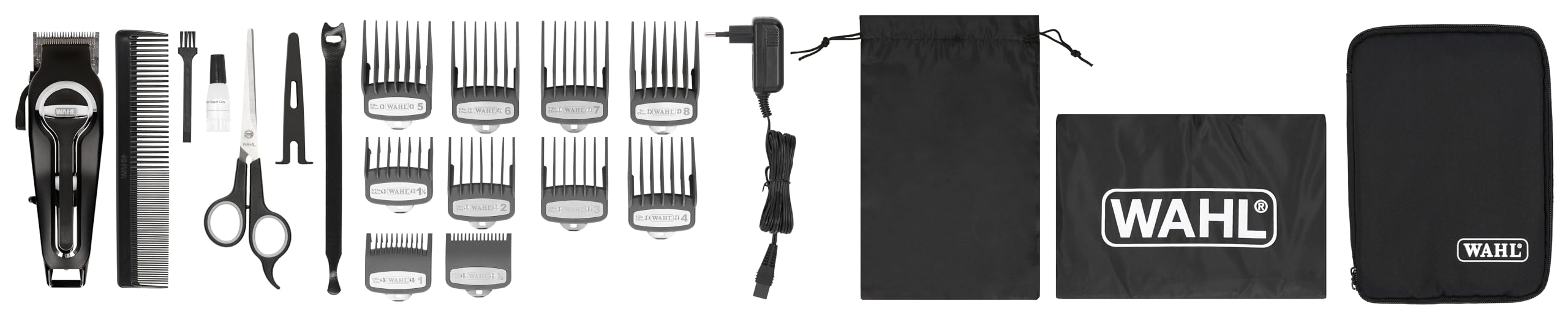 Wahl Elite Pro Cortapelos sin cable para hombres, Cortapelos para hombres, Cortes de pelo DIY, Corte de pelo en casa, Afeitadora para hombres, Negro