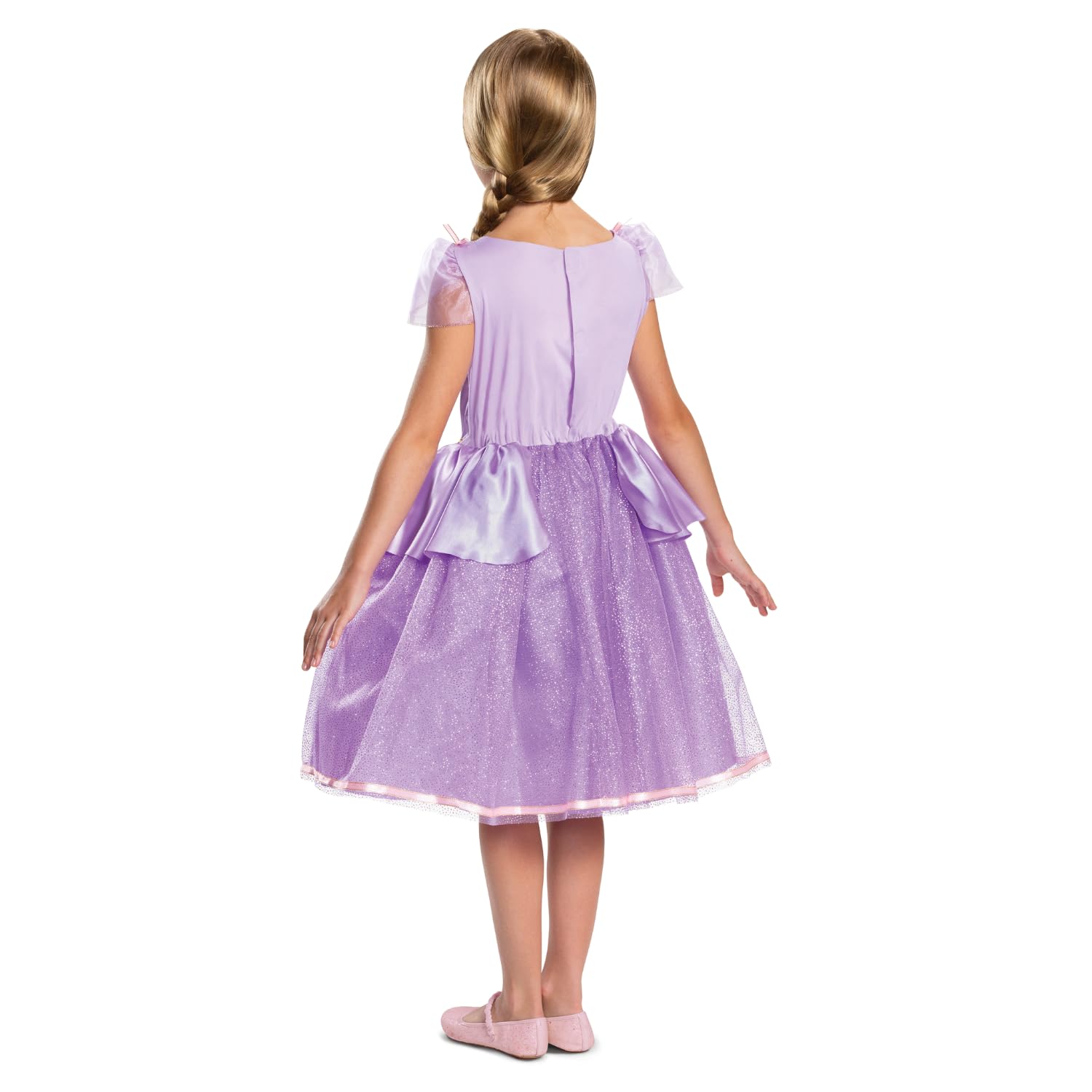 Disguise Disney Offizielles Deluxe Rapunzel Kostüm Kinder, Prinzessin Kostüm Für Mädchen, Größe S, Violett