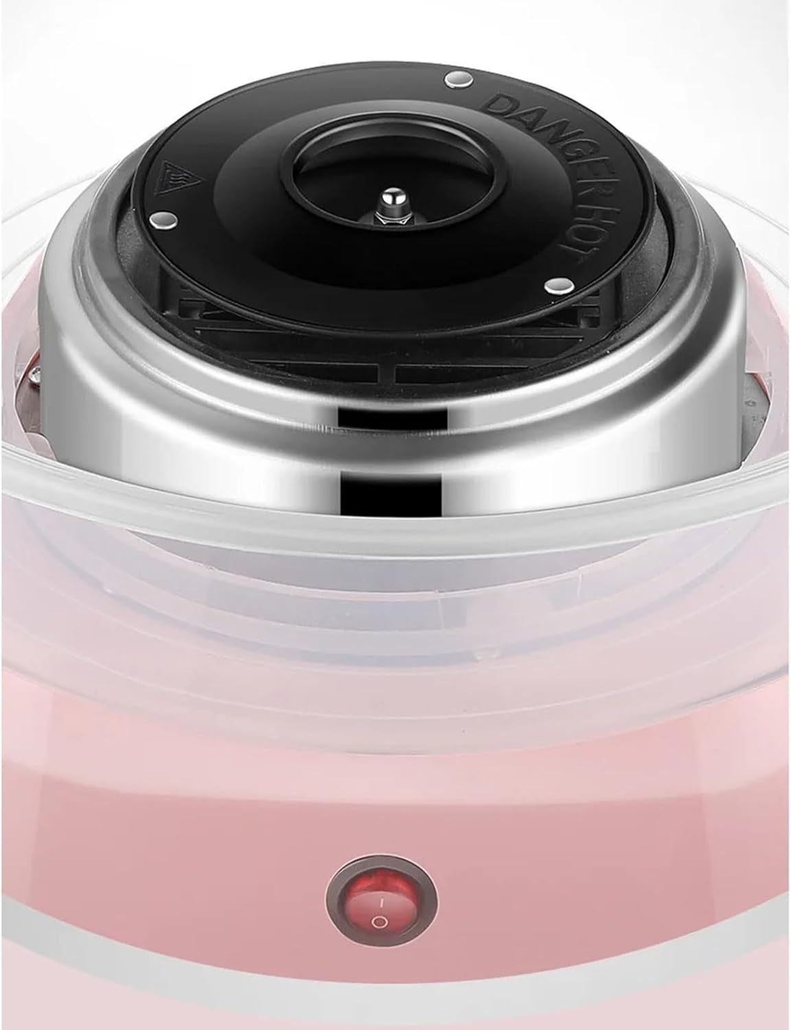 Cotton Candy Machine Cotton Candy Maker Automatic Small Children's Cotton Candy Maker Kids Candy Machine (Color : Pink)