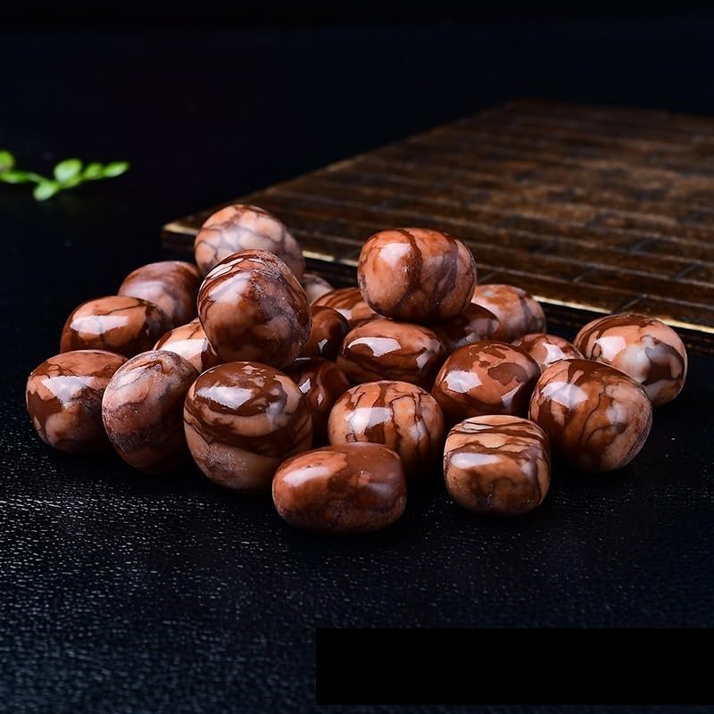 WHZHDMA Bulk Natural Crystal Rough Stone Natural Crystal Wood Grain Stone Rolling Stone Ornaments Mineral Specimen Teaching Science Stone Natural Stone Rocks Stones and Crystals