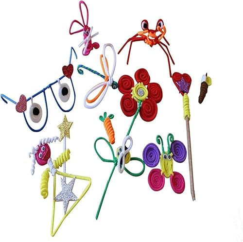 Pipe Cleaners,6 Mm X 12 Inch 10 Colors Chenille Stems,Suitable For Arts,Craft Projects Or Decorations #TOP1