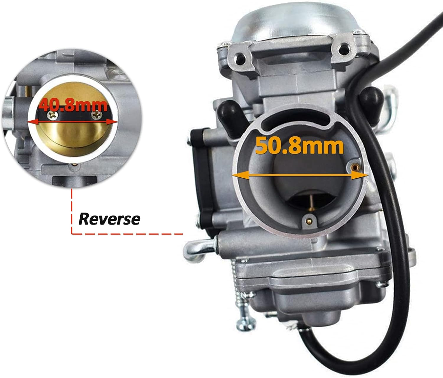Carburetor for Arctic Cat 250 (99-01) 300 (98-00) 400 (98-01) Bearcat 454 (96-98) 2x2 2x4 4x4 ATV Quad Carb 0470-352