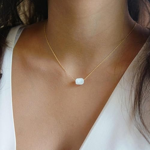 Miniatura 3 de Collar de cristal curativo de cornalina natural, collar de ansiedad terrosa y curación