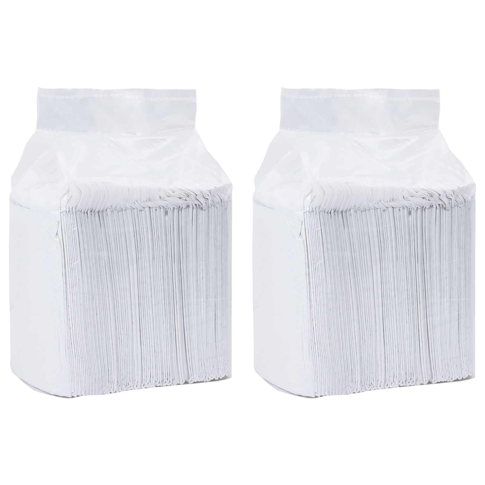 Tappetino per addestramento per animali domestici, in tessuto non tessuto, 100 pezzi, 45 x 33 cm, con bordi a prova di perdite e tappetino assorbente che assorbe gli odori, per cani, gatti