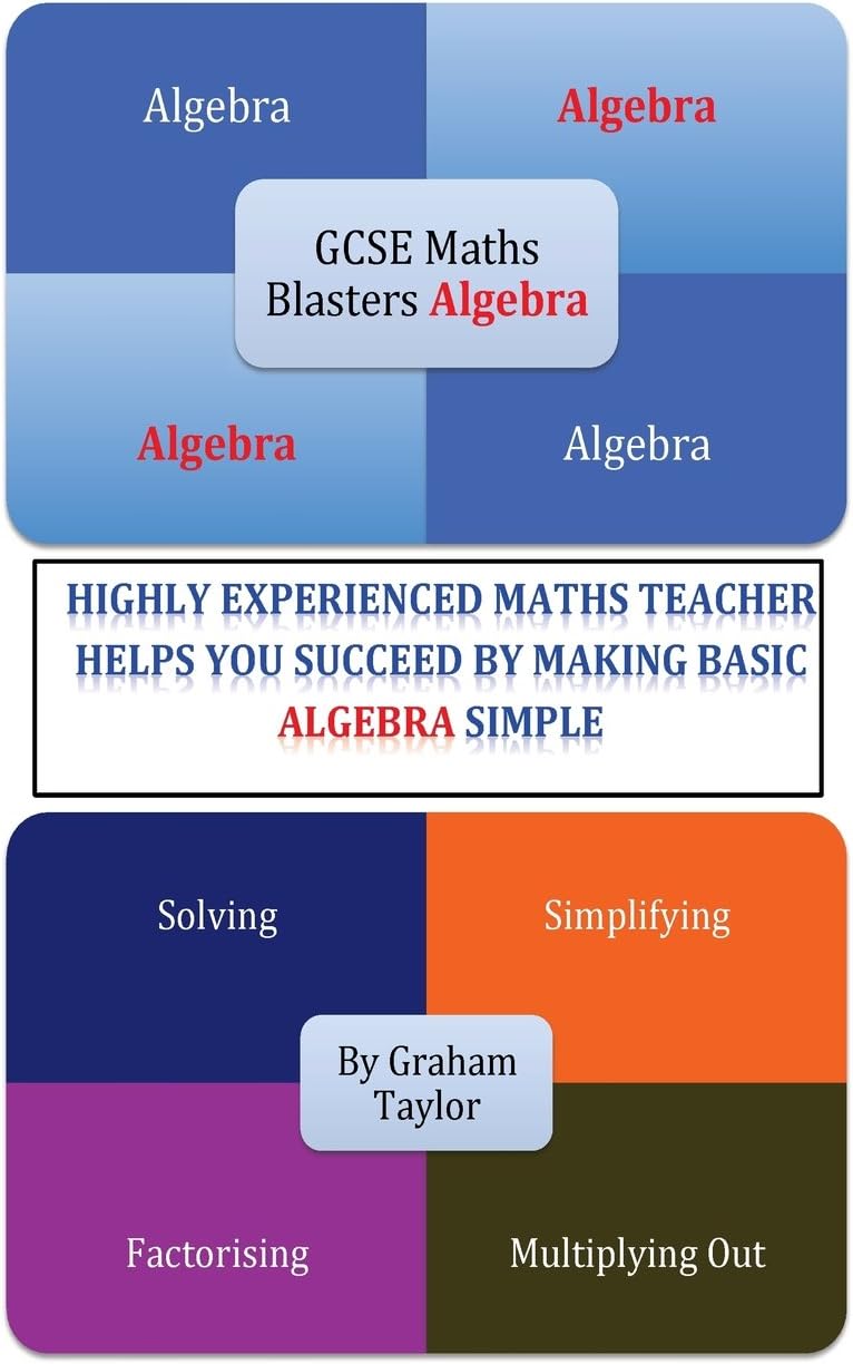 GCSE MathsBlasters Algebra - The Basics: The Algebra Basics For Foundation Maths Made Simple (GCSE MathsBusters Revision)