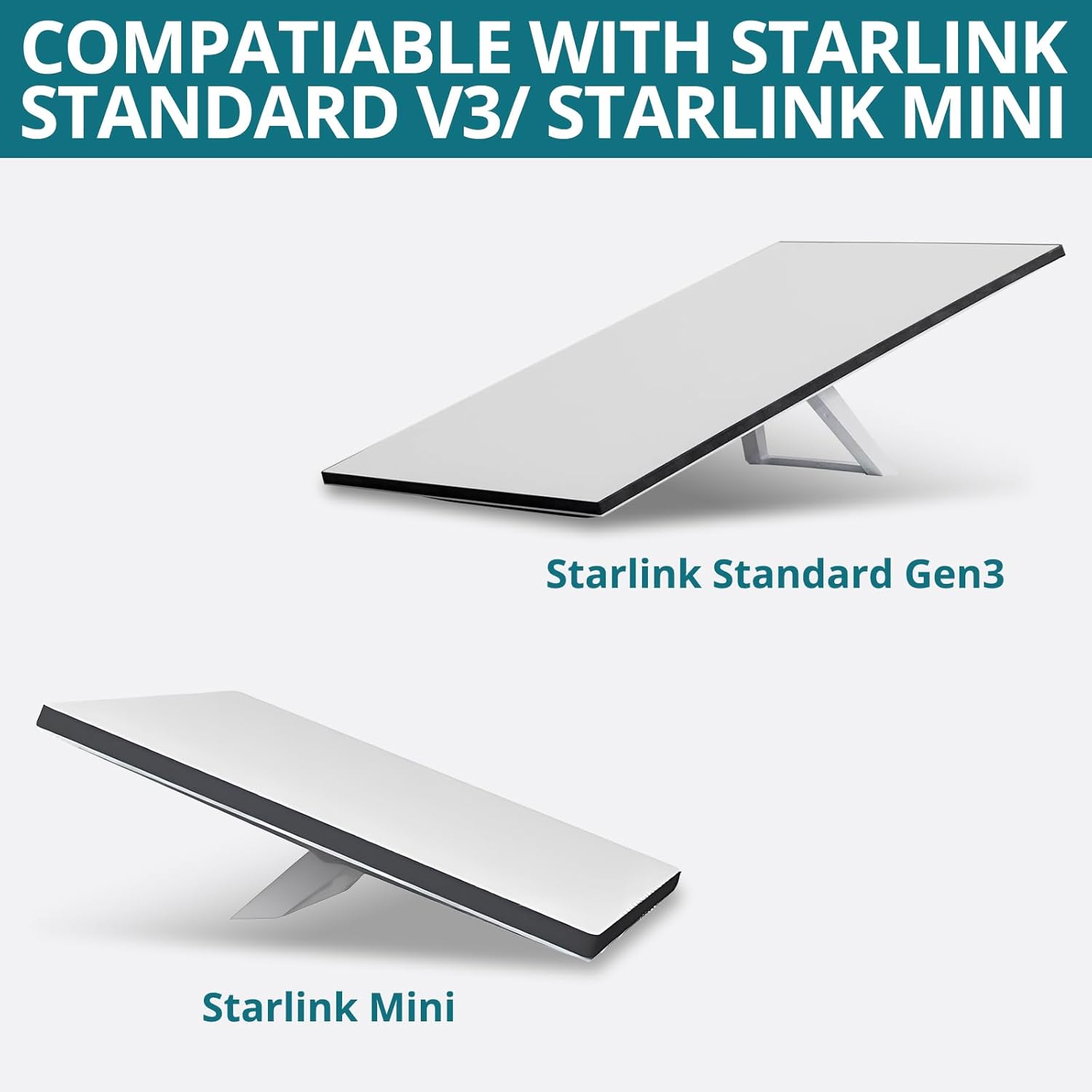 2 Pack Starlink Ethernet Adapter Gen 3/Mini,with Waterproof Starlink Ethernet Cable,SPX Plug to RJ45 Adapter,1200Mbps Transmission,Plug & Play,Flexible Compatibility GEN3/MINI & 3rd-Party PoE