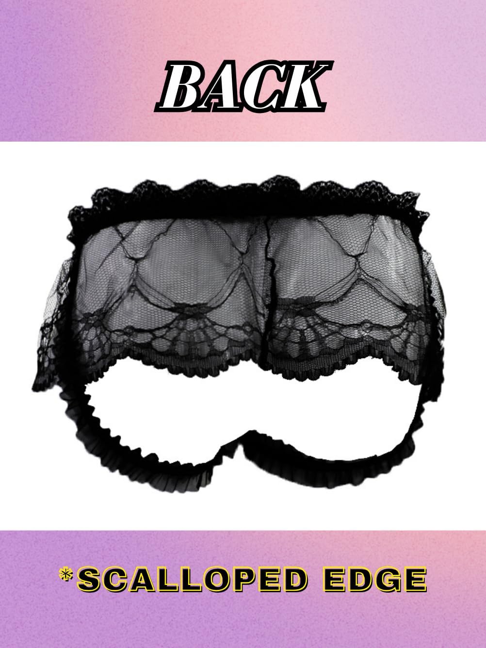 Mens Lace Sexy Underwear, Sissy Pouch Panties Femboy For Men, Low Rise Bow Lingerie Fits 34-42, Sheer Girly - Image 5