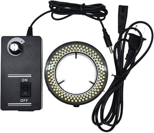Miniatura 1 de Accesorios de microscopio digital 60 LED Anillo ajustable Luz Iluminador Lámpara para Microscopio de Zoom Estéreo Microscopio Accesorios