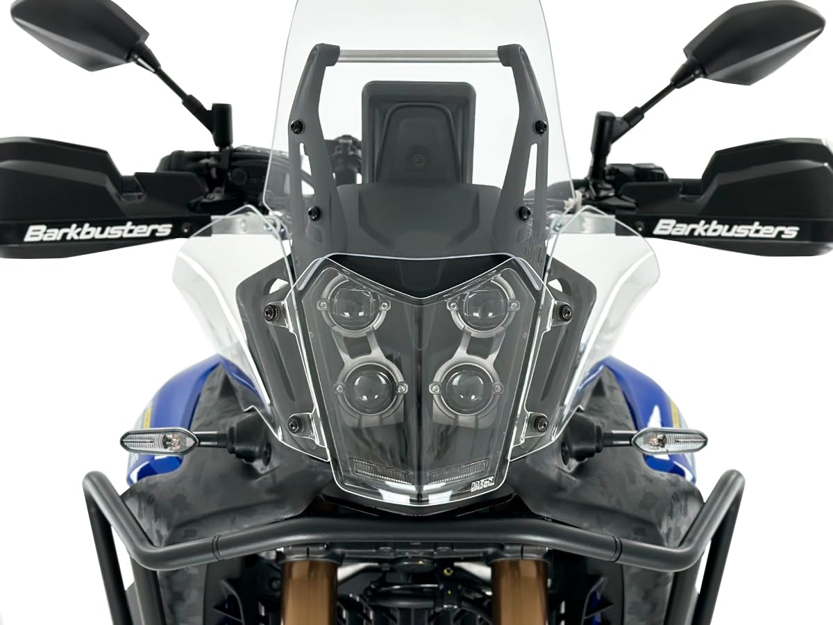 COPPIA DEFLETTORI MAGGIORATI WRS TRASPARENTE TENERE 700 WORLD RAID 2022-2024