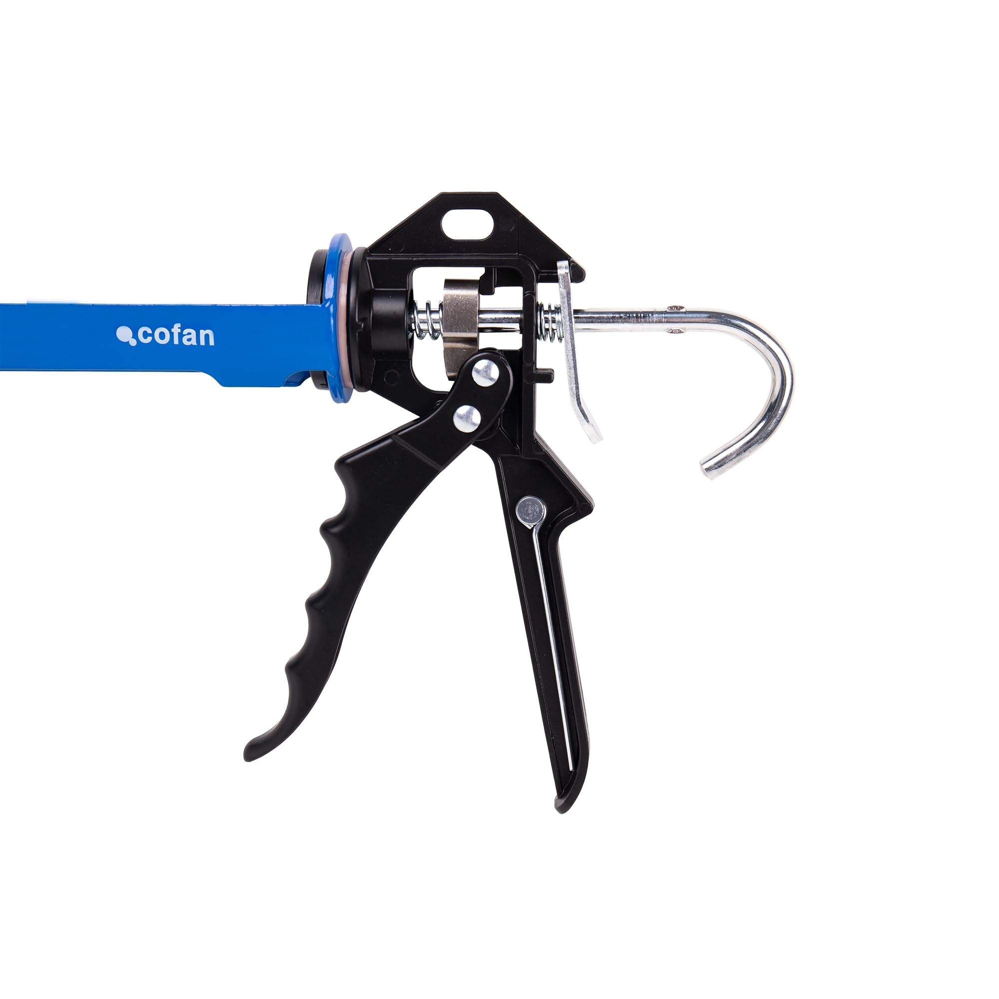 Cofan Profesjonalny pistolet silikonowy | Aluminiowy pistolet uszczelniający | Do wkładów 310 ml