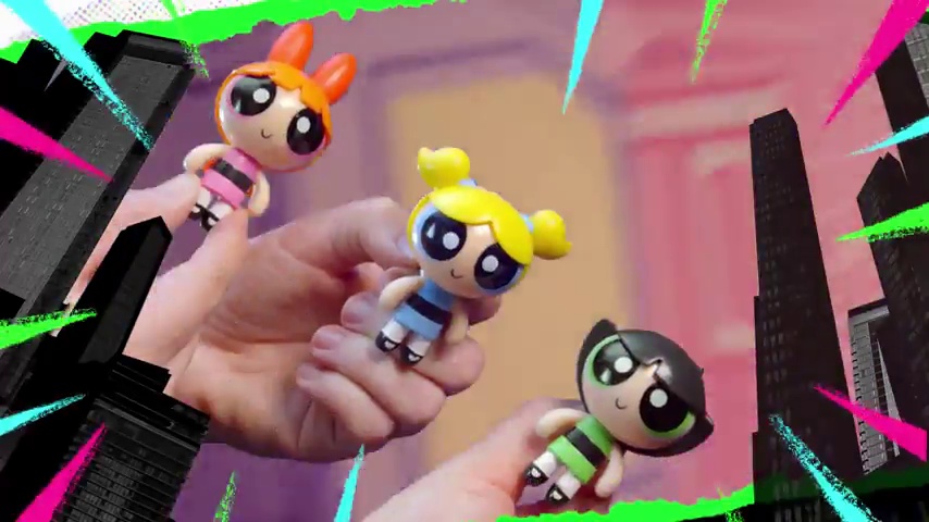 Amazon.com: Power Puff Girls Deluxe Flippin Action Playset : Toys