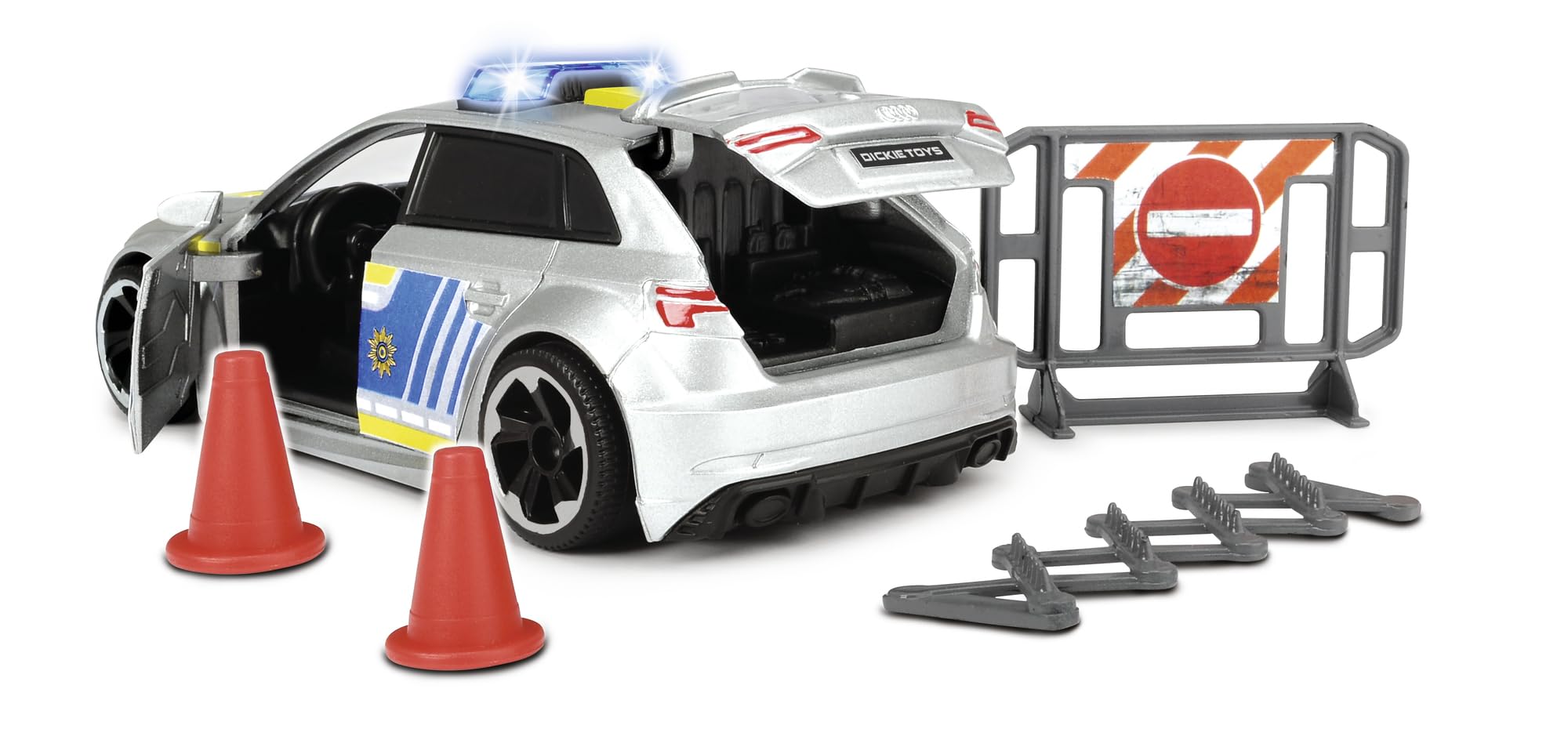 Coche De Policia Para Niños Coche De Policía Audi RS3 Dickie Toys