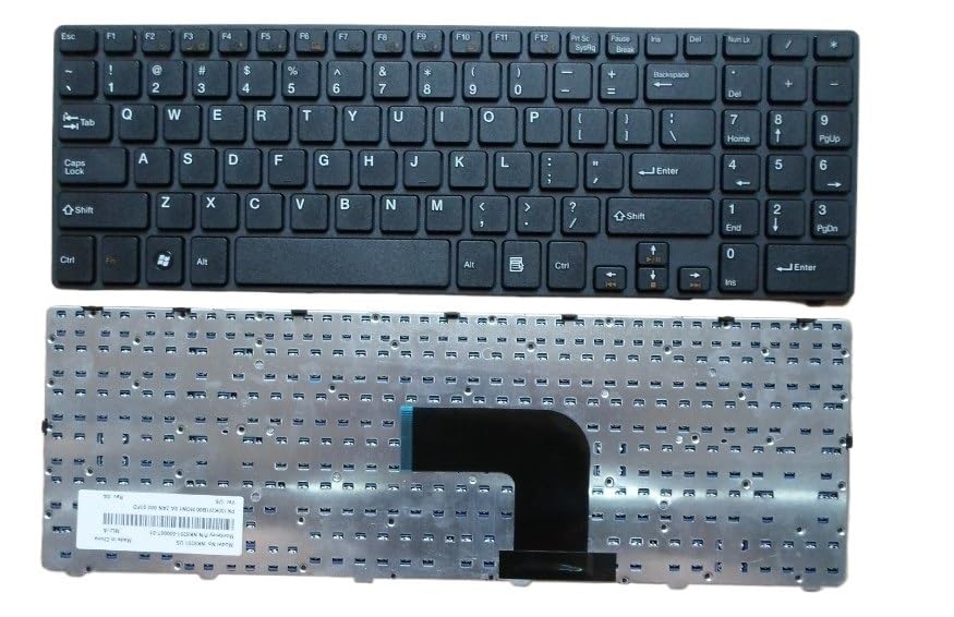 Clavier ordinateur portable Compal QAL50 QAL51 avec cadre anglais