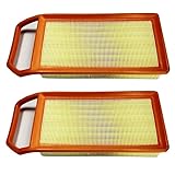 BHUPWZE Air Filter Compatible C5 1.8 2.0 3.0 2004- C6 3.0 Compatible 407 OEM: 1444EL 1444FP 1444CW