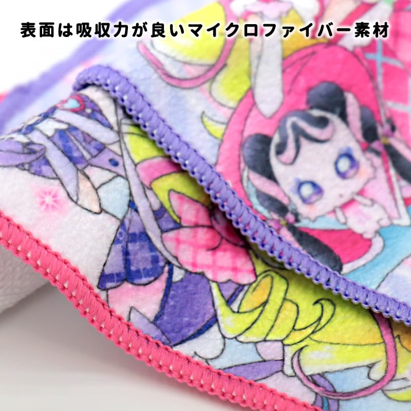 Amazon｜ハーフハンカチ 2枚 セット キミとアイドルプリキュア