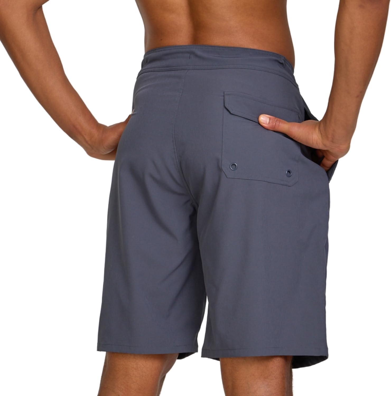 Reebok Men 9” Swim Trunks with Compression Liner - 2 in 1 Quick Dry Boardshorts Beach Shorts, Bathing Suit Shorts