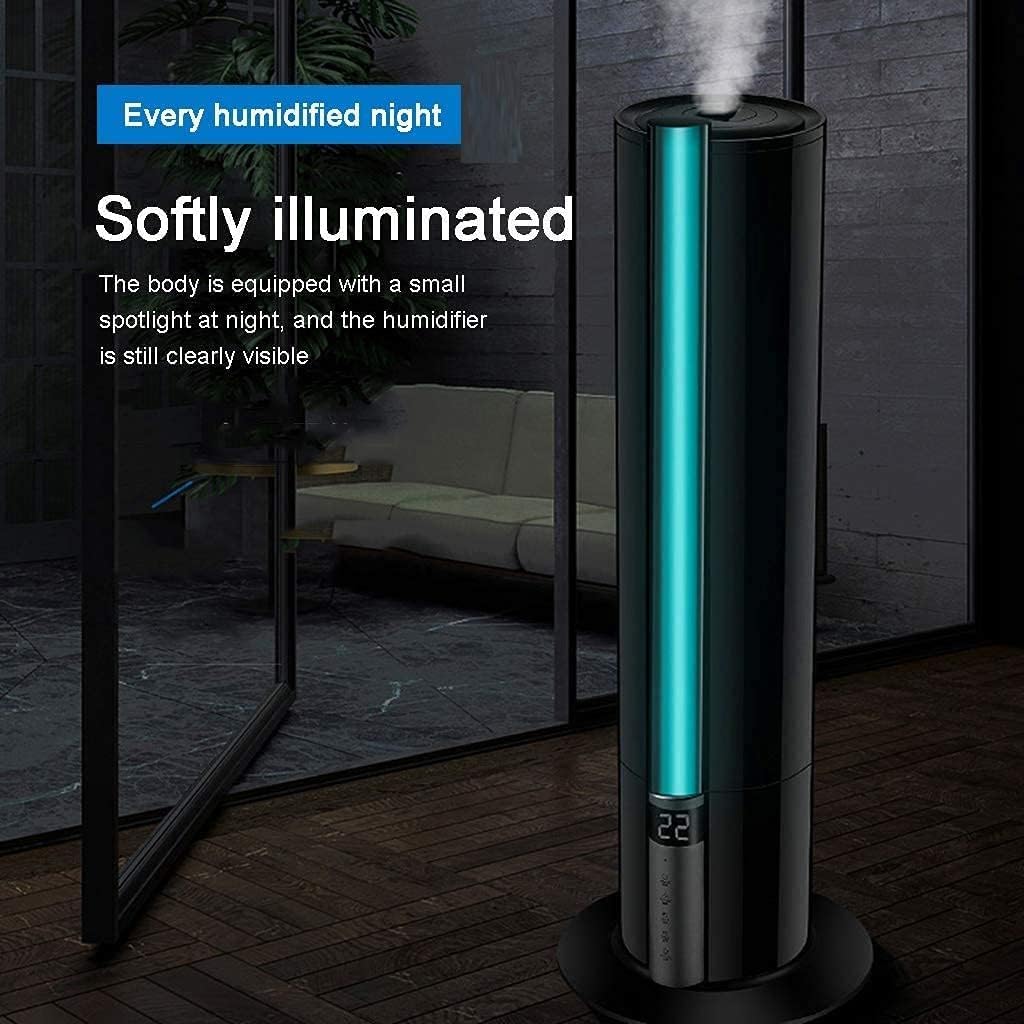 Umidificatori per camera da letto, Umidificatori per camera da letto, Umidificatore a ultrasuoni, Umidificatore industriale commerciale da 7,5 litri di grande capacità con ricarica dall'alto, da pavi