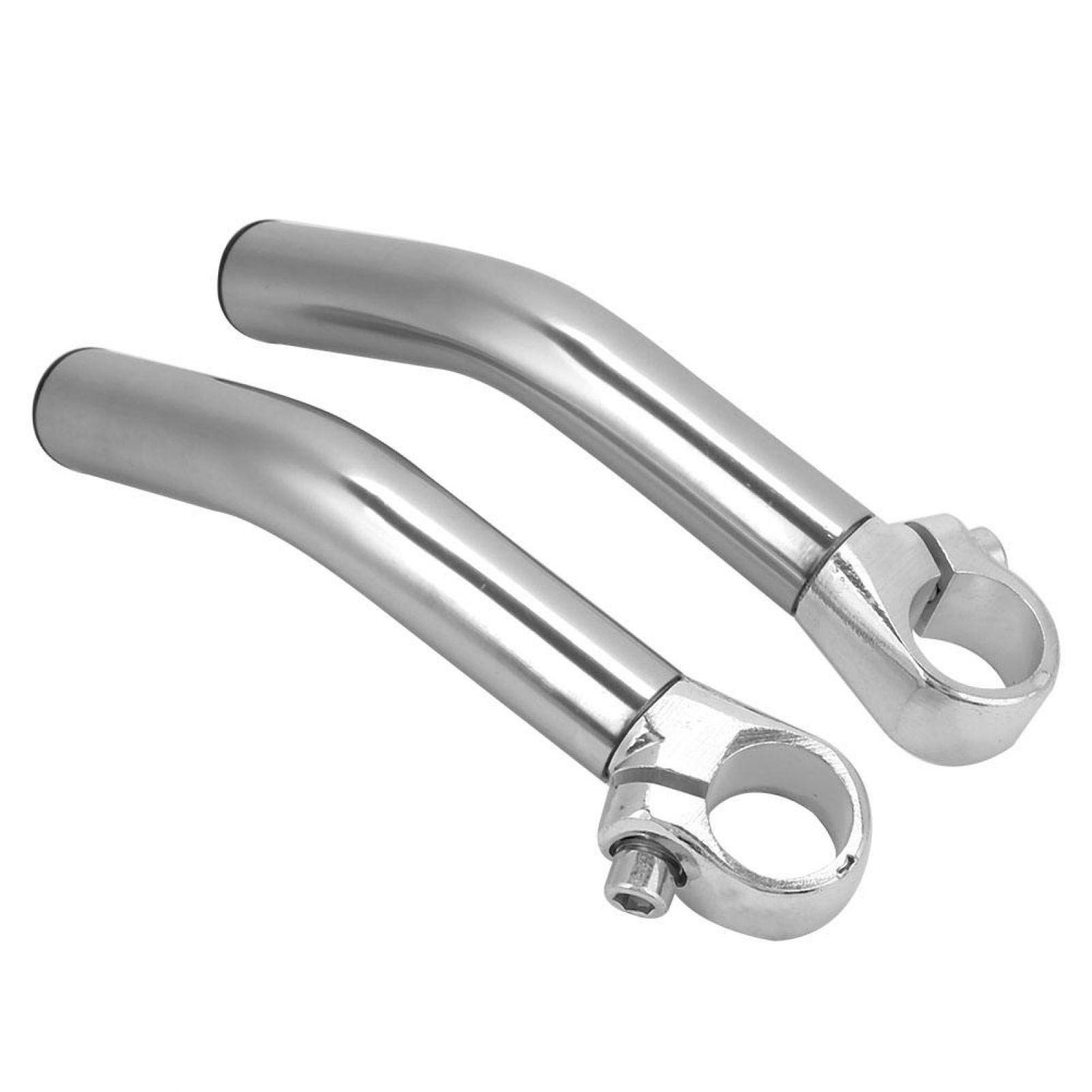 Embouts De Guidon De Vélo Cyrank – Paire, Alliage Alu, 22,2 Mm, Ergonomiques, Noir/bleu/rouge/argent
