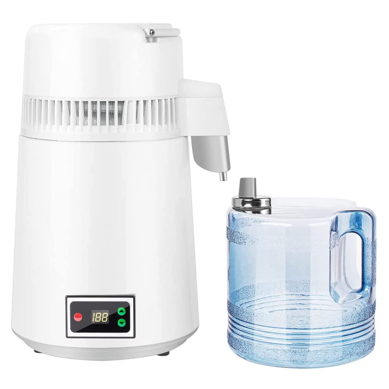 Amazon｜水ディスティラー、容器、カウンタートップのための純粋な水を