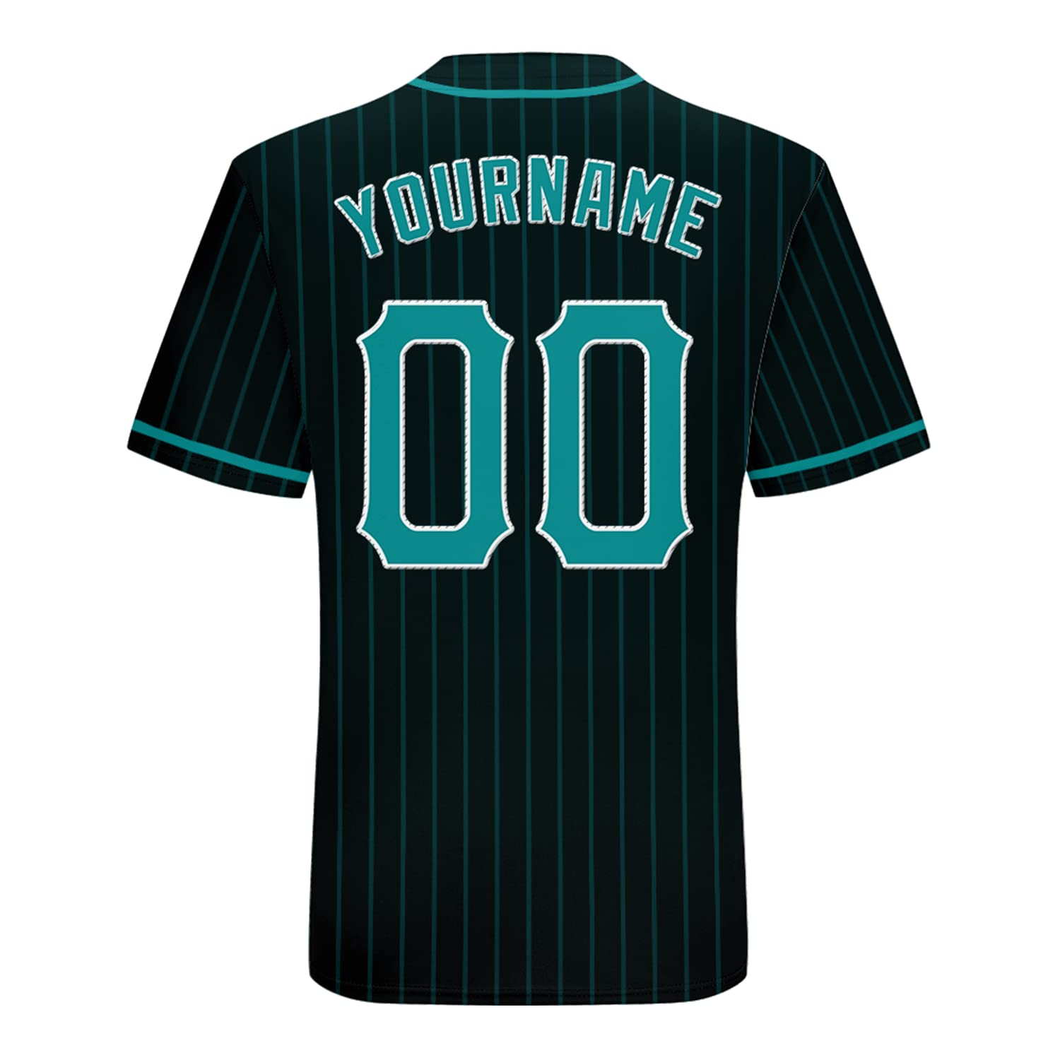 Custom Button-Down Baseball Jersey for Men Women, Soft Polyester Personalize Name Number Logo Baseball Uniform Shirts